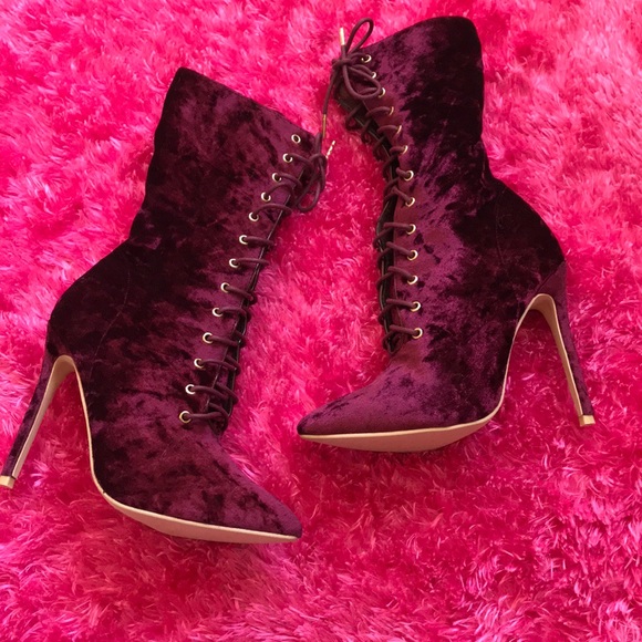 Fashion Nova Shoes - Lace heels